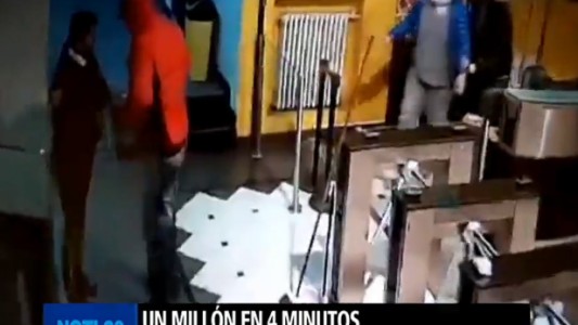 Asaltaron la Agencia Gubernamental de Control y se llevaron un millón de pesos