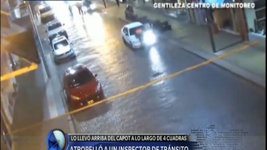 Atropelló a un inspector de tránsito en Tandil