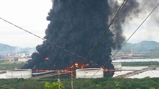 México: al menos nueve heridos por un incendio en una refinería
