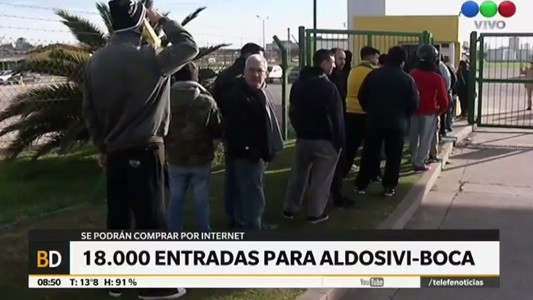 Venta de entradas "neutrales" para el partido de Boca en Mar del Plata