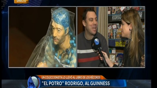 El "Potro" Rodrigo entró al Guinness gracias a un coleccionista