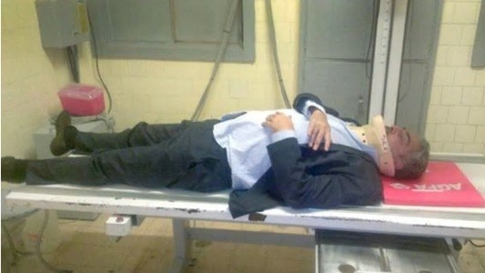 Dalbón dijo que le pegaron por ser el defensor de Cristina Kirchner