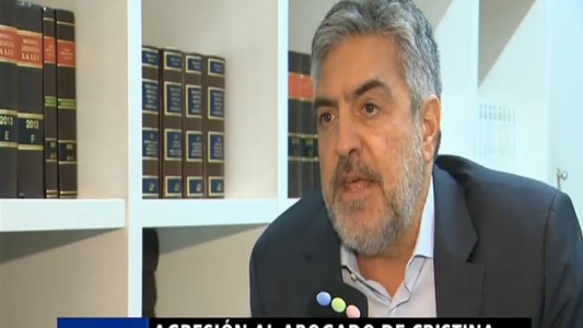 Dalbón dijo que el taxista le pegó por se abogado de Cristina: "Cuando te bajes, te mato"