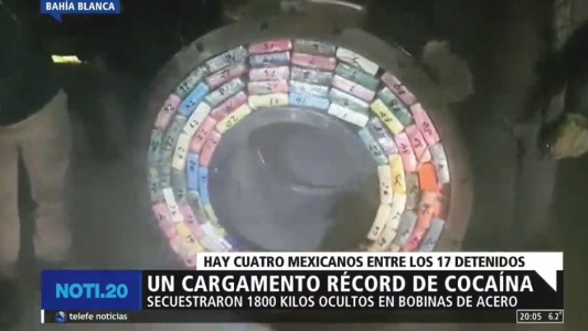 Narcos mexicanos en Bahía Blanca y Mendoza: secuestraron dos toneladas de cocaína
