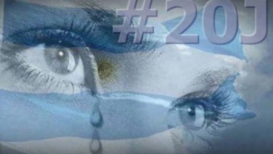 #20J: realizan marcha bajo el lema "Basta de jueces y fiscales cómplices"