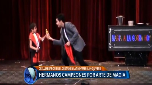 Por arte de magia: hermanos campeones