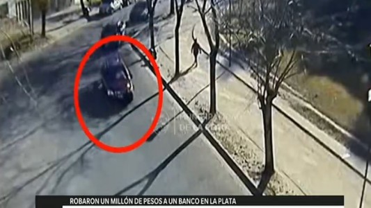 Robaron un millón de pesos en un banco