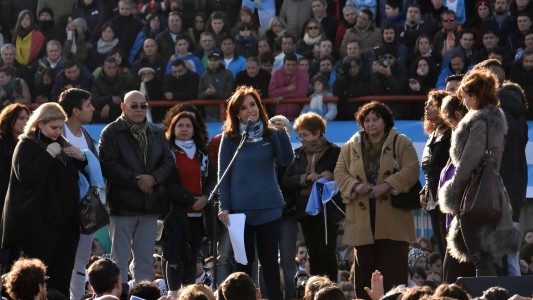 Recalde elogió a el acto de Cristina junto a "personas que sufren en carne y hueso"