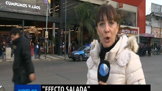 "Efecto Salada": los puestos y las mantas, íconos de la venta ilegal