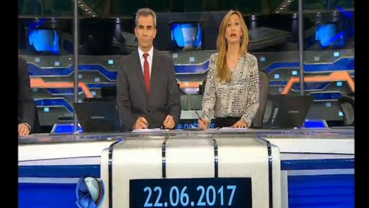 Telefe Noticias a las 12 / Bloque 1 / 22/06/2017