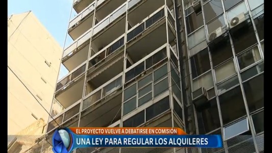 Diputados volverá a tratar en comisión el proyecto para regular alquileres