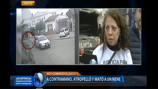 "La Justicia está en contra nuestro", afirmó la madre del chico que murió atropellado