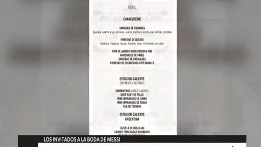 El casamiento de Messi: la lista de invitados y los ausentes