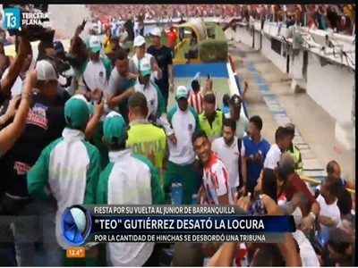 El regreso del hijo pródigo: Teo desató la locura en Barranquilla