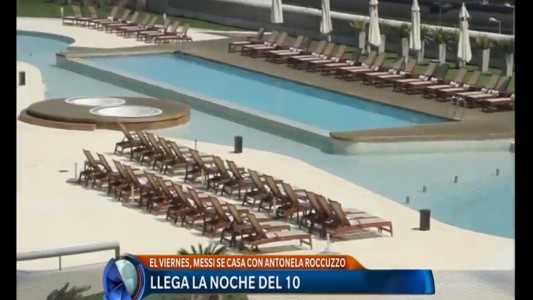 El hotel de la boda de Messi y Antonella