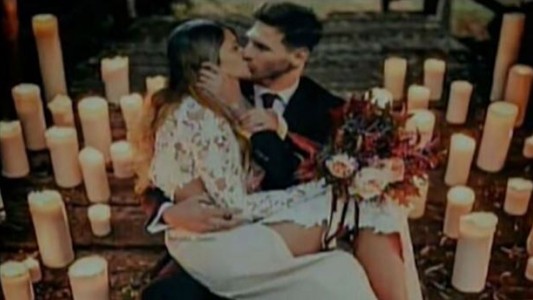 La foto del amor: se filtró la imagen que estará en la puerta del salón