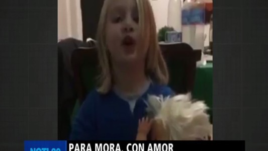 Para Mora, con amor: el tierno mensaje que emocionó al jugador