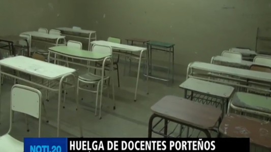 Huelga de docentes porteños