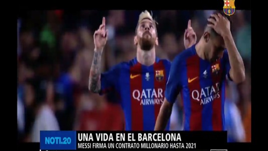 Anuncio oficial del Barça: Messi renueva contrato hasta 2021
