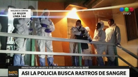 Buscan rastros de sangre en la vivienda del padrastro de Georgina