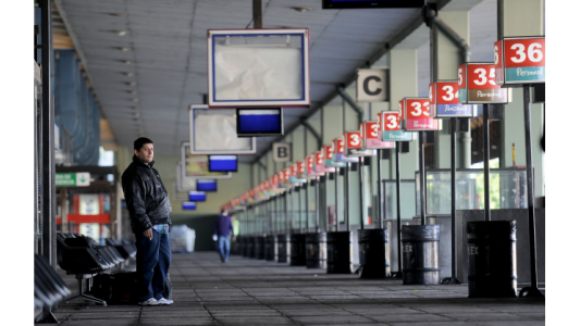 Anuncian paro de micros de larga distancia para el fin de semana