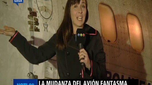 La mudanza del avión fantasma