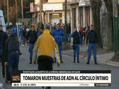 El crimen de Ayelen: toman muestras de ADN al círculo íntimo