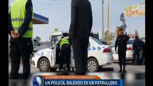 Un policía alcoholizado baleó a otro agente