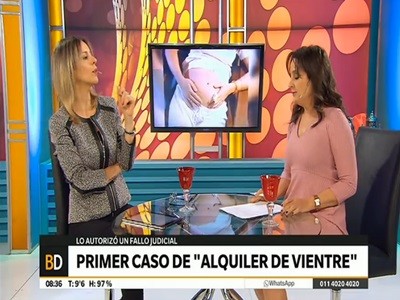 Primer caso autorizado por la justicia para "alquiler de vientre"