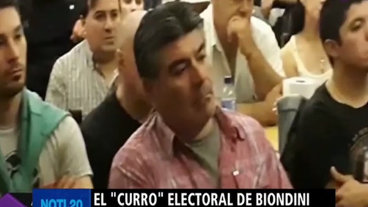El "curro" electoral de Biondini