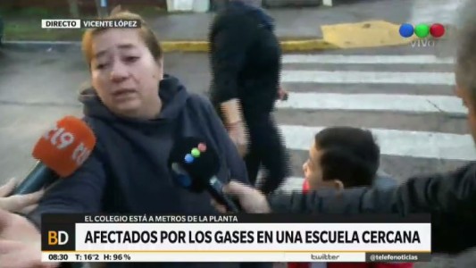 Por el gas pimienta desalojaron una escuela a metros de la planta de PepsiCo