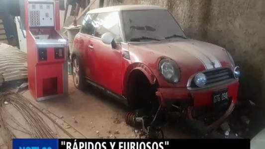 Un robo al estilo "Rápidos y furiosos"