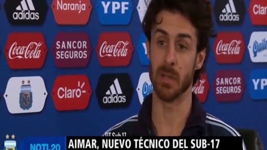 Aimar, nuevo técnico del Sub-17