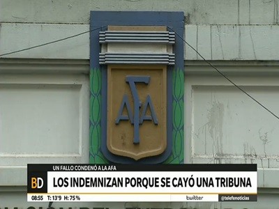 Indemnizado porque lo habían agredido en una tribuna