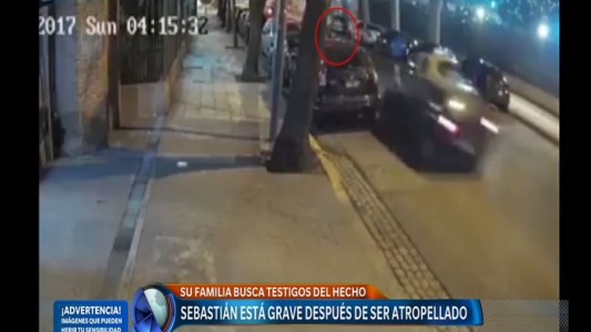 Atropellado y abandonado en Palermo: buscan testigos