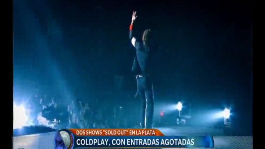 Entradas agotadas para los dos shows de Coldplay
