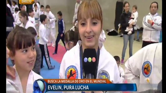 La lucha de Evelin: campeona panamericana, enseña Taekwondo y sueña con el Mundial