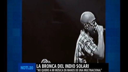 La bronca del Indio Solari por la difusión de la música de Los Redondos