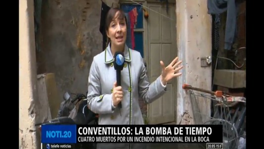 Incendio en un conventillo de La Boca: hallaron cuatro personas calcinadas debajo de los escombros