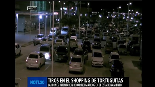 Tiroteo de ladrones con la policía en un shopping de Tortuguitas