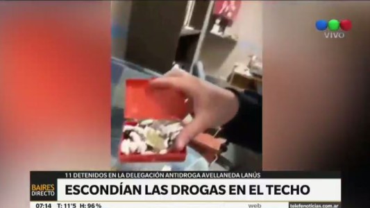 Encuentran droga en una delegación de la Bonaerense y la descabezan