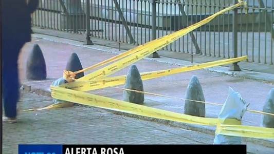 Alerta rosa: Así amaneció la Casa Rosada con su nuevo sistema de seguridad