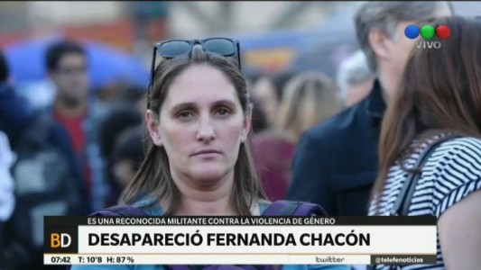 Denuncian la desaparición de la reconocida militante feminista Fernanda Chacón