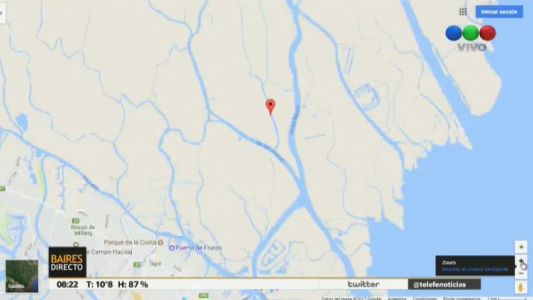 Prefectura busca en el delta la avioneta desaparecida