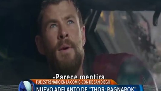 El adelanto de Thor Ragnarok