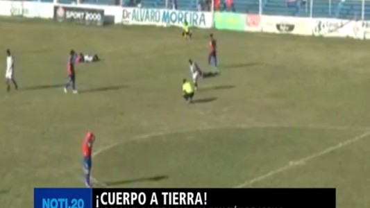 Jujuy: frenaron un partido de fútbol por una invasión de abejas
