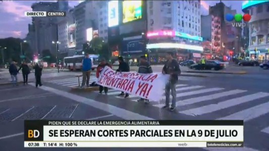 Vuelven a reclamar una Ley de Emergencia Alimentaria