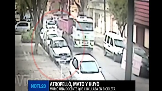 Se entregó el camionero que atropelló y mató a una maestra en Villa Real