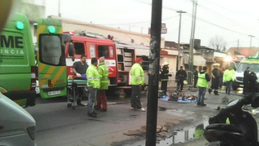 Derrumbe en una casa de Escalada: murió una mujer