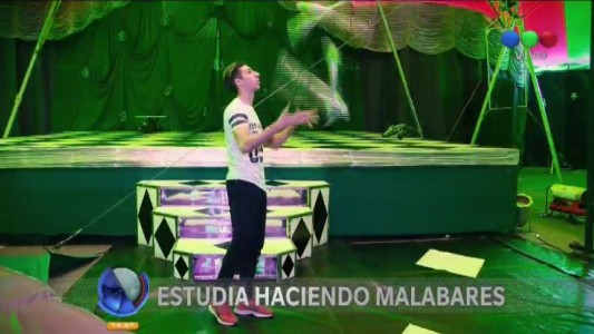 El alumno que hace malabares para estudiar